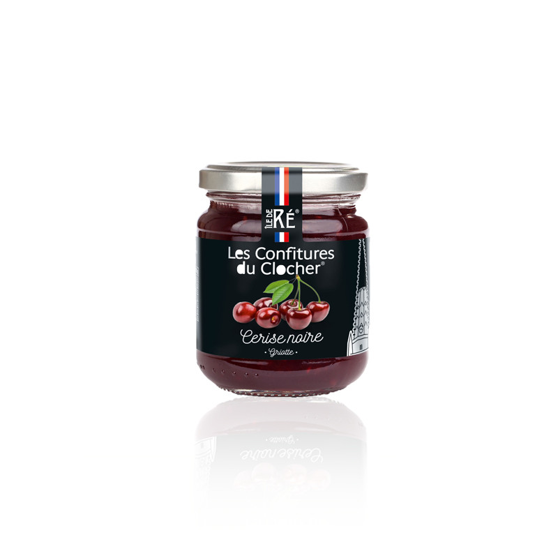 Confiture de cerises noires