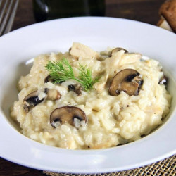 Risotto de champignons